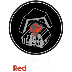 outemo red switch 300x300 - کیبورد گیمینگ تسکو مدل GK 8128